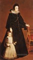 ドナ・アントニア・デ・イペナリエタ・イ・ガルドスと息子ルイスの肖像画 ディエゴ・ベラスケス
